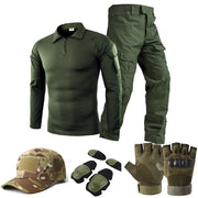 Tenue Militaire Complète - Vert / M