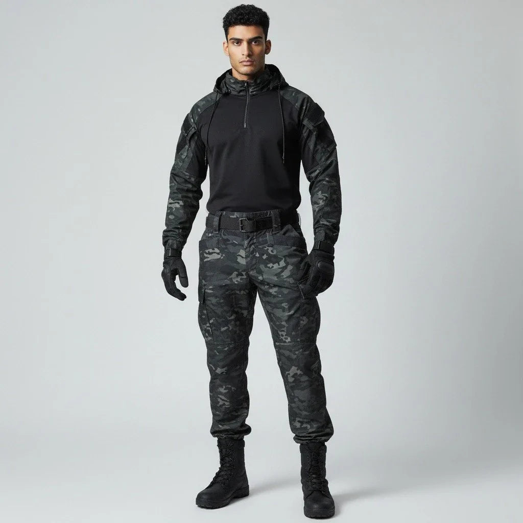 Tenue Militaire Noir