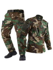 Tenue Militaire Treillis - Vert capo / S