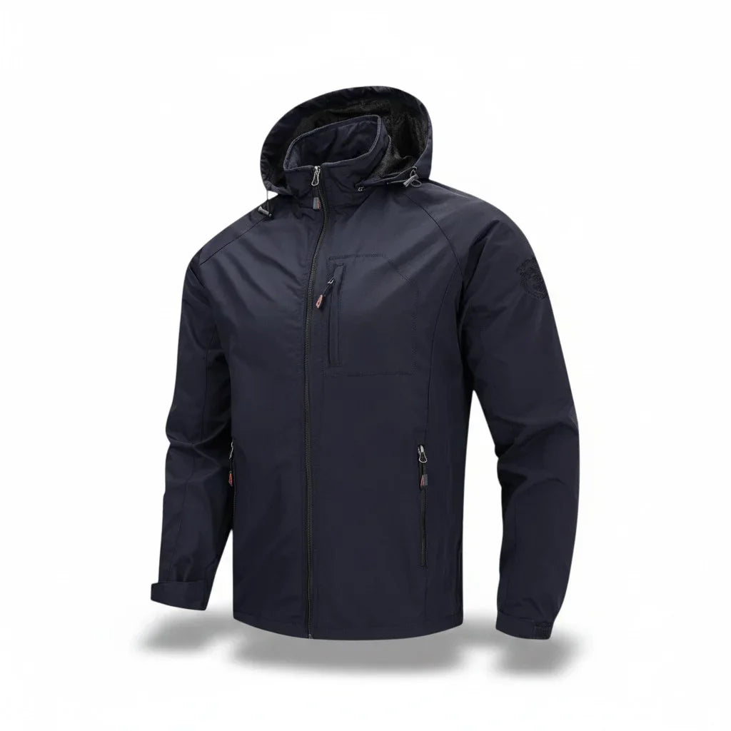 Veste Militaire Imperméable - Bleu / M