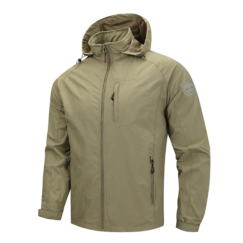 veste militaire imperméable - Kaki / 4XL