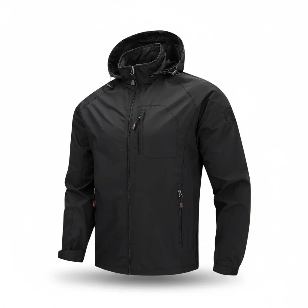 Veste Militaire Imperméable - Noir / 5XL