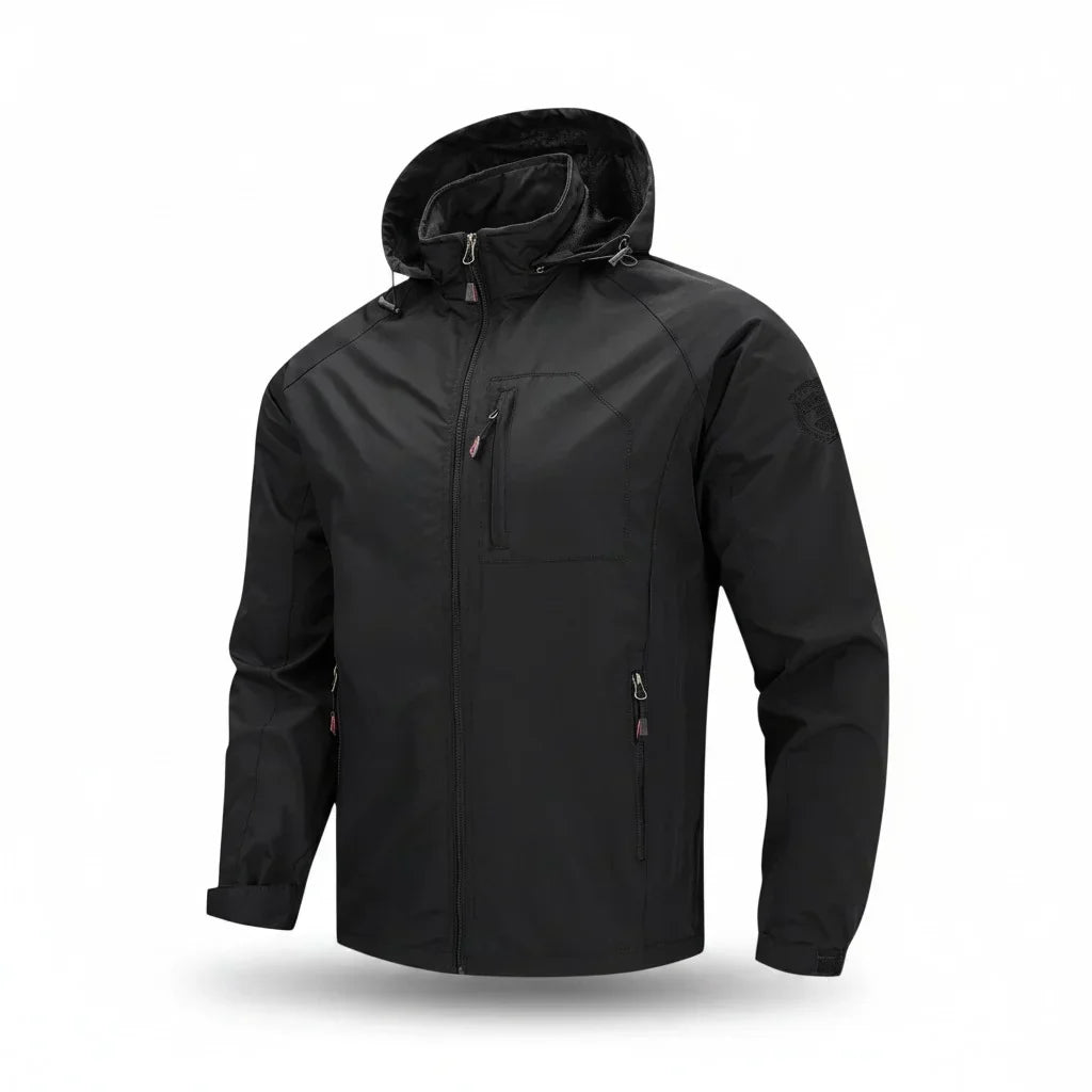 Veste Militaire Imperméable - Noir / M
