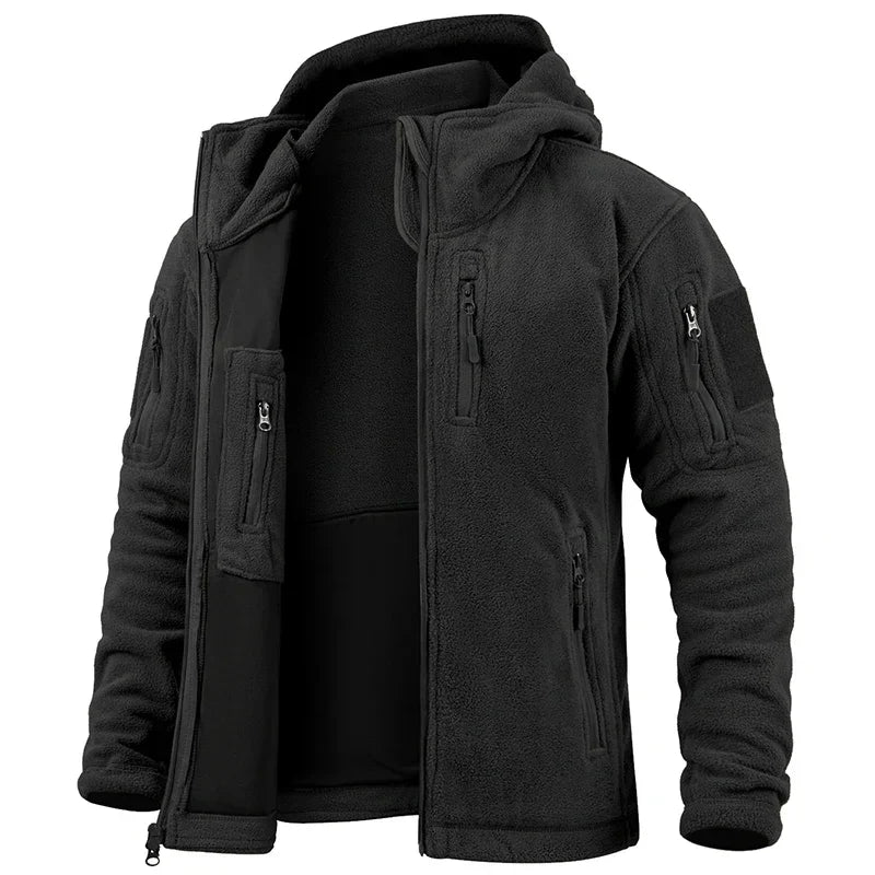 Veste Militaire Polaire - Noir / S