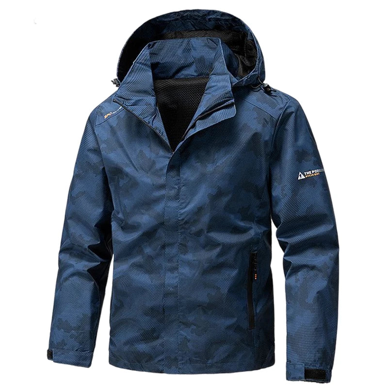 veste militaire pour homme - Bleu foncé / L