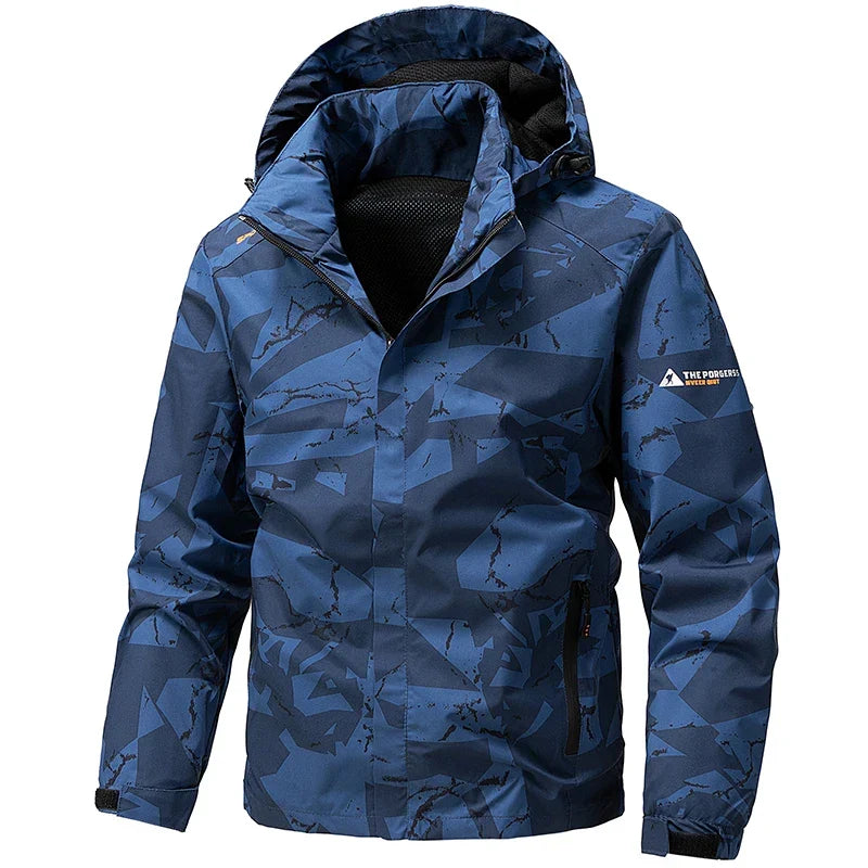 Veste Militaire Pour Homme - Bleu / L