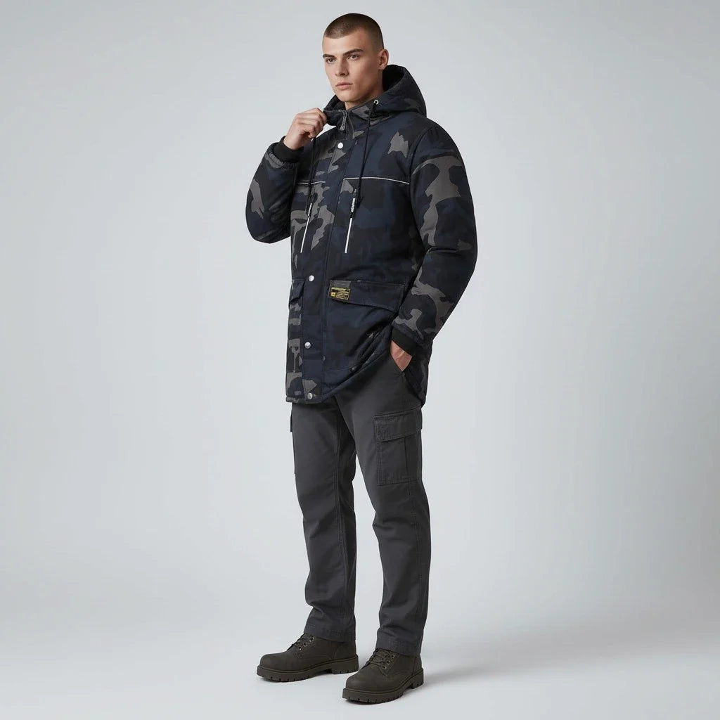Veste Parka Militaire Homme