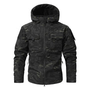 veste tactique - Noir camouflage / 4XL